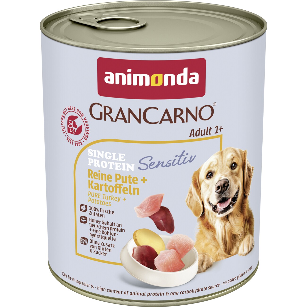 Animonda GranCarno Sensitiv indyk adult 800 g × 6