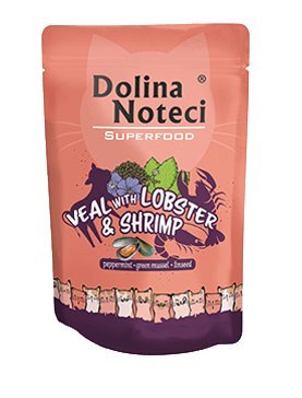 Dolina Noteci Superfood cielęcina, homar, krewetka adult 85 g