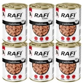 Rafi Classic wołowina adult 1.24 kg × 6
