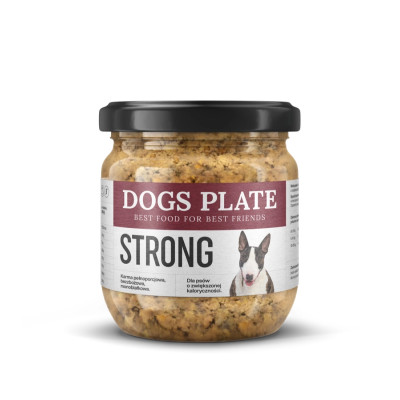 Dogs Plate Strong wołowina 360 g