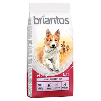 Briantos łosoś z ryżem adult 14 kg