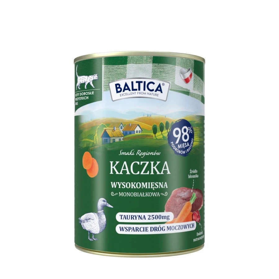 Baltica Smaki Regionów Urinary kaczka adult 400 g