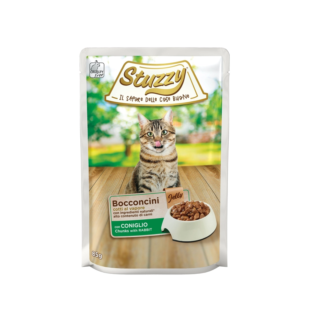 Stuzzy Bocconcini królik w galaretce adult 85 g