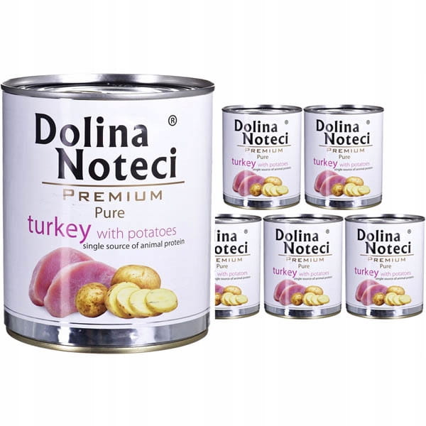Dolina Noteci Pure indyk 800 g × 6