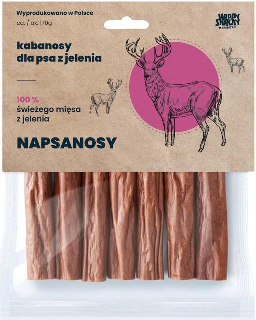 Trzy Psy Napsanosy jeleń 24 g × 7