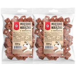 Maced mięsne krążki, wołowina 500 g × 2