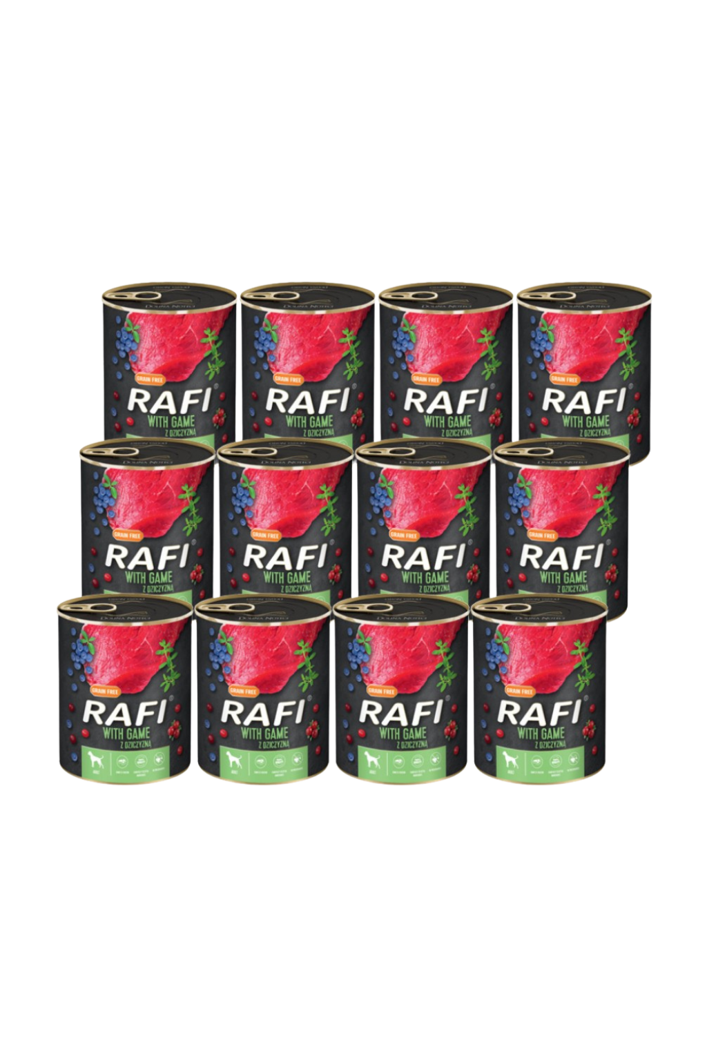 Dolina Noteci Rafi dziczyzna adult 800 g × 12
