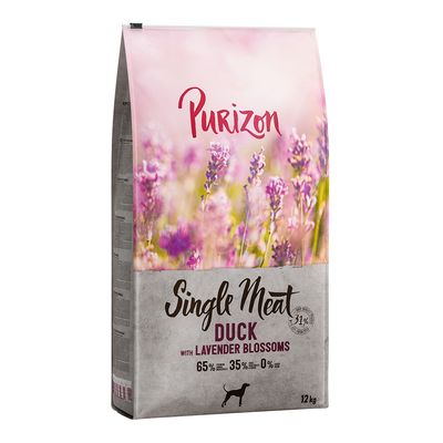 Purizon Single Meat kaczka adult 12 kg × 2