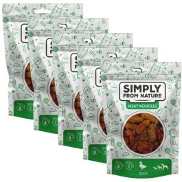 Simply From Nature Meat Noodles kaczka 80 g × 5