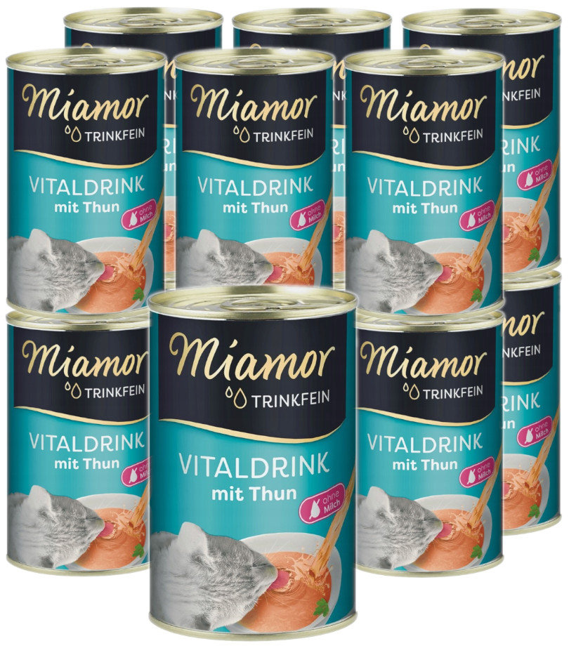 Miamor Vitaldrink tuńczyk w bulionie 135 g × 12