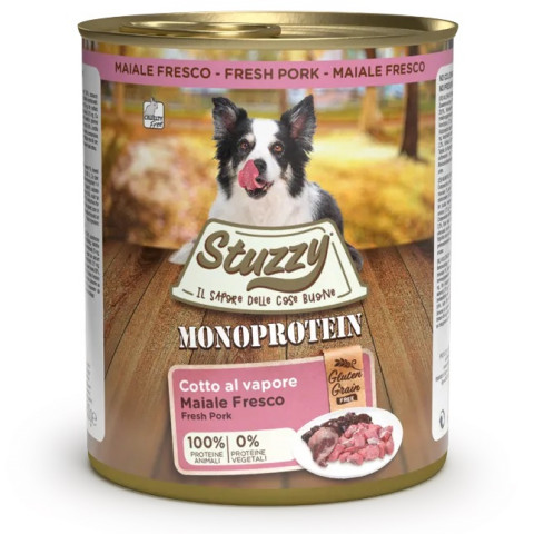 Stuzzy Monoprotein wieprzowina adult 800 g