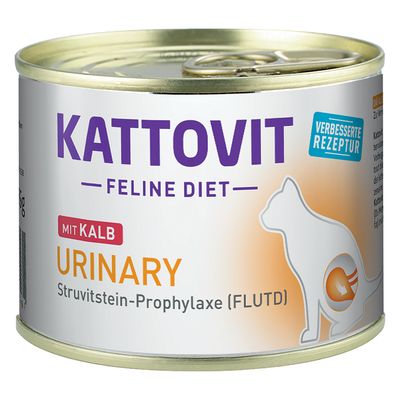 Kattovit Feline Diet Urinary cielęcina w galaretce 185 g × 6