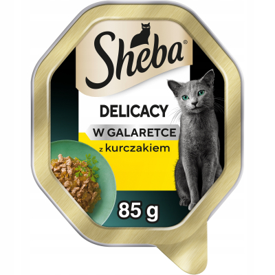 Sheba Delicacy kurczak w galaretce adult 85 g
