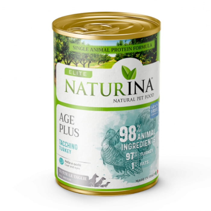 Naturina Elite Age Plus indyk adult 400 g
