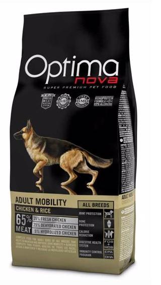 Optimanova Mobility kurczak adult 12 kg