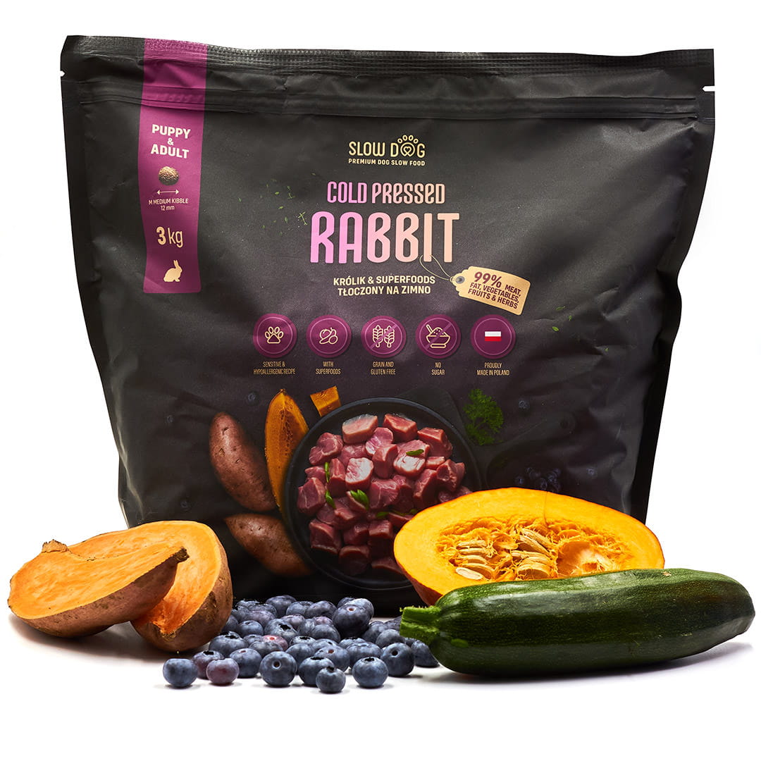 Slow Dog królik 3 kg