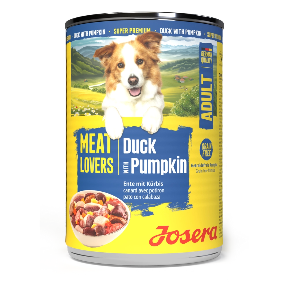 Josera Meat Lovers Menu kaczka z dynią adult 400 g
