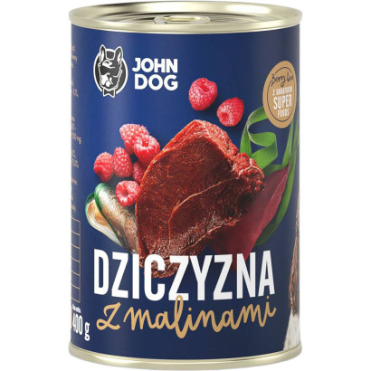 John Dog Berry Line dziczyzna adult 400 g