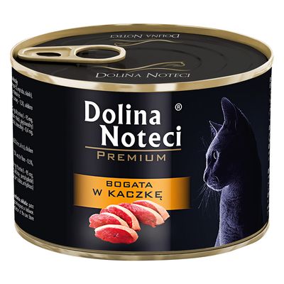 Dolina Noteci Premium kaczka kawałki adult 185 g × 12