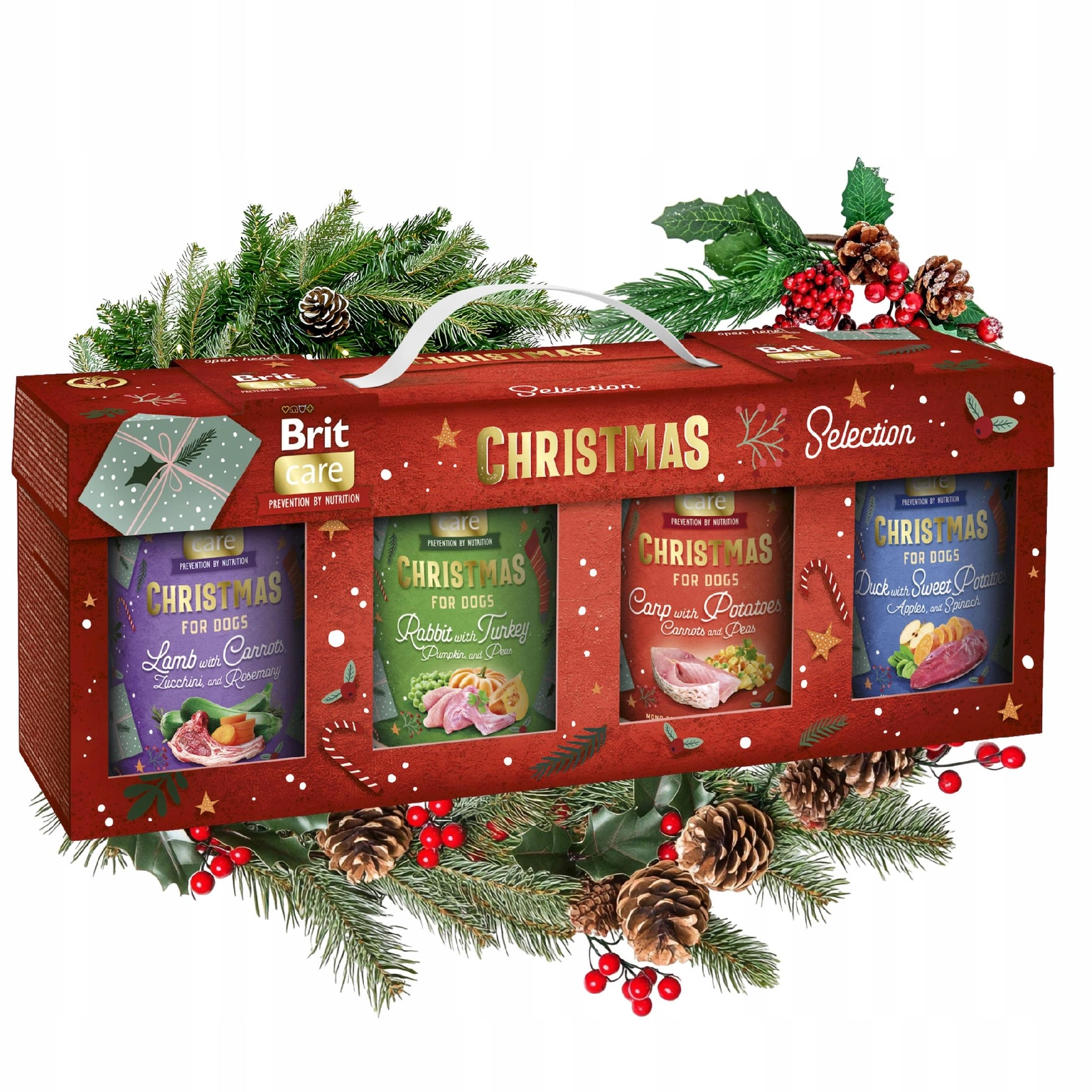 Brit Christmas Mono Protein adult 400 g × 4