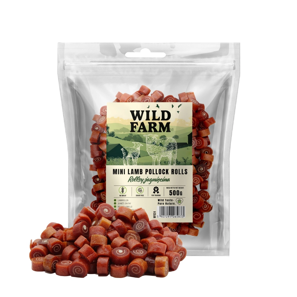 Wild Farm Rollsy jagnięcina 500 g