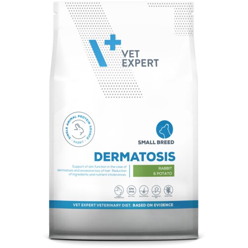 VetExpert Vet. Diet Dermatosis królik z ziemniakiem adult małe rasy 2 kg