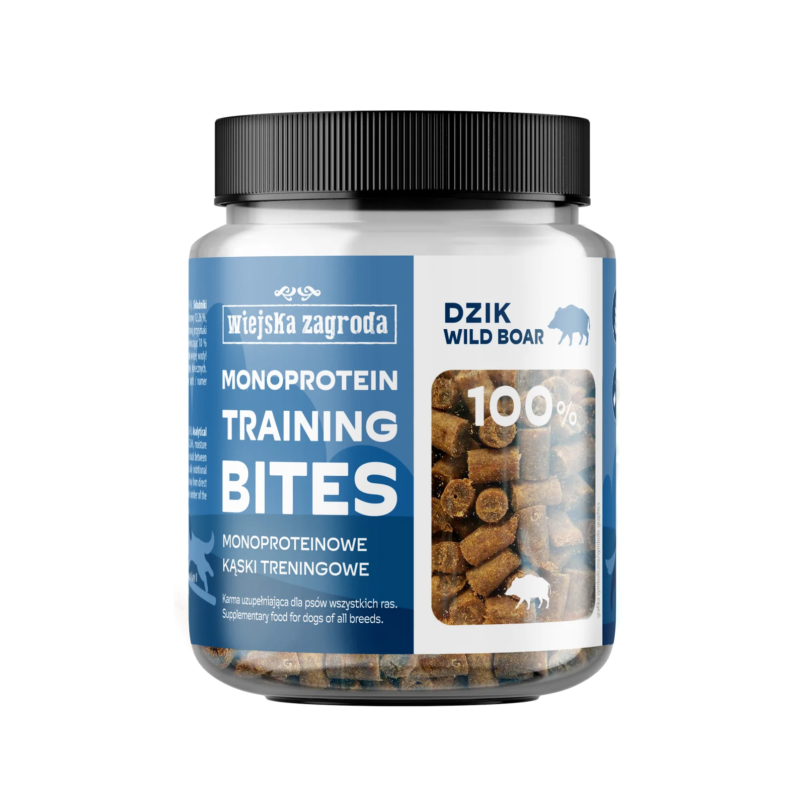 Wiejska Zagroda Monoprotein Training Bites dzik 150 g