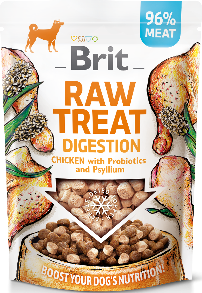 Brit Raw Treat Digestion kurczak 40 g