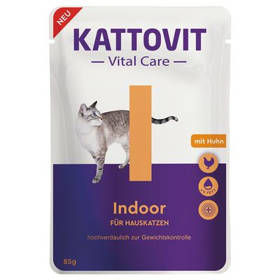 Kattovit Vital Care Indoor kurczak w sosie adult 85 g