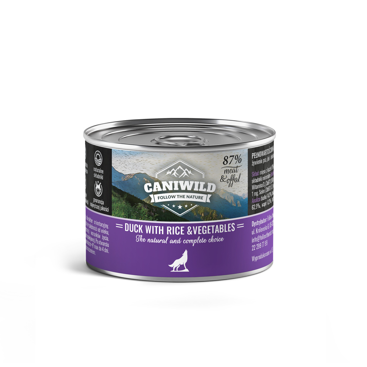Caniwild kaczka 200 g