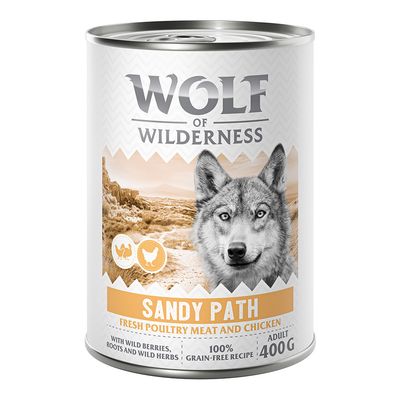 Wolf of Wilderness Expedition drób, kurczak adult 400 g × 6