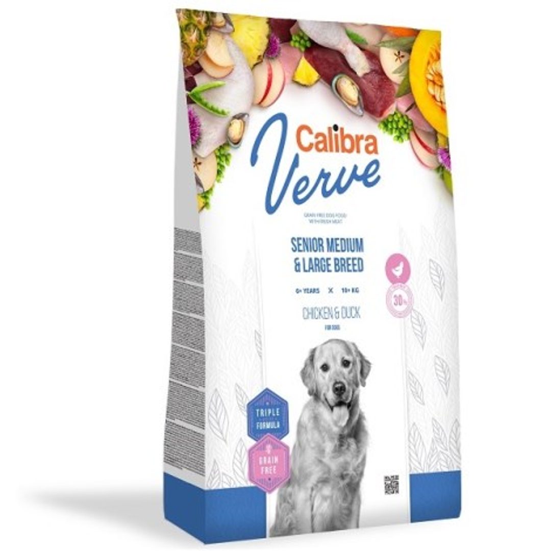 Calibra Verve kaczka, kurczak senior średnie rasy, duże rasy 2 kg
