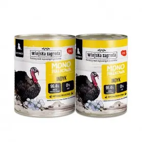 Wiejska Zagroda Monoprotein indyk junior 800 g × 6