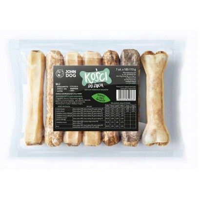John Dog dorsz, kaczka, struś, wołowina, łosoś 55 g × 7