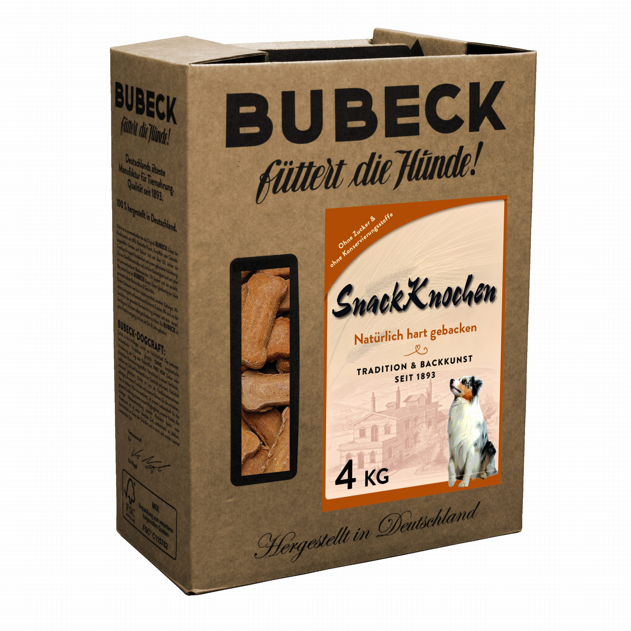 Bubeck Snack Knochen 4 kg