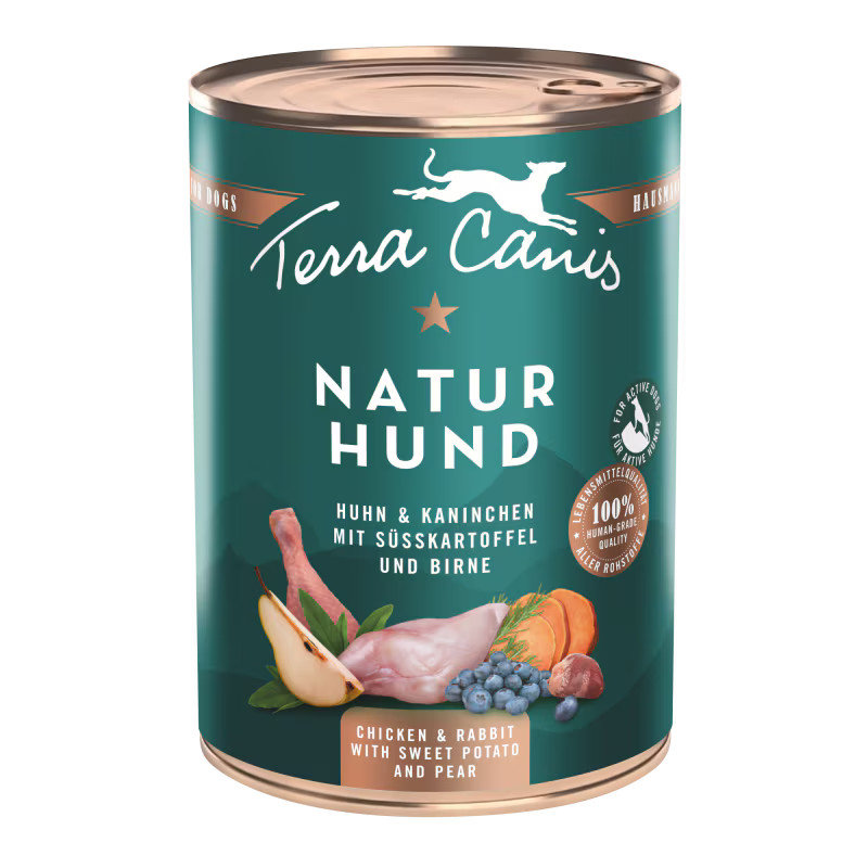 Terra Canis Naturhund królik, kurczak 400 g