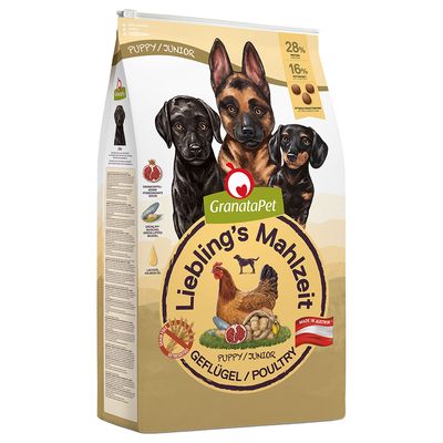 GranataPet Liebling's Mahlzeit kurczak junior 10 kg × 2