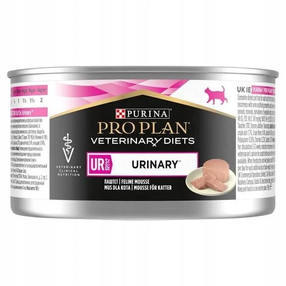 Purina Pro Plan Veterinary Diets Urinary indyk pasztet adult 195 g