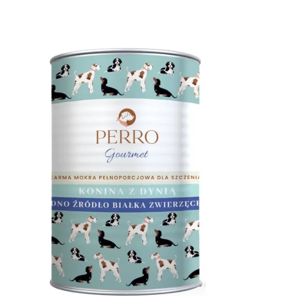 Perro Gourmet konina junior 400 g × 6