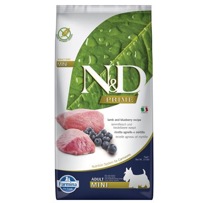 Farmina N&D Grain Free jagnięcina adult małe rasy 7 kg × 2