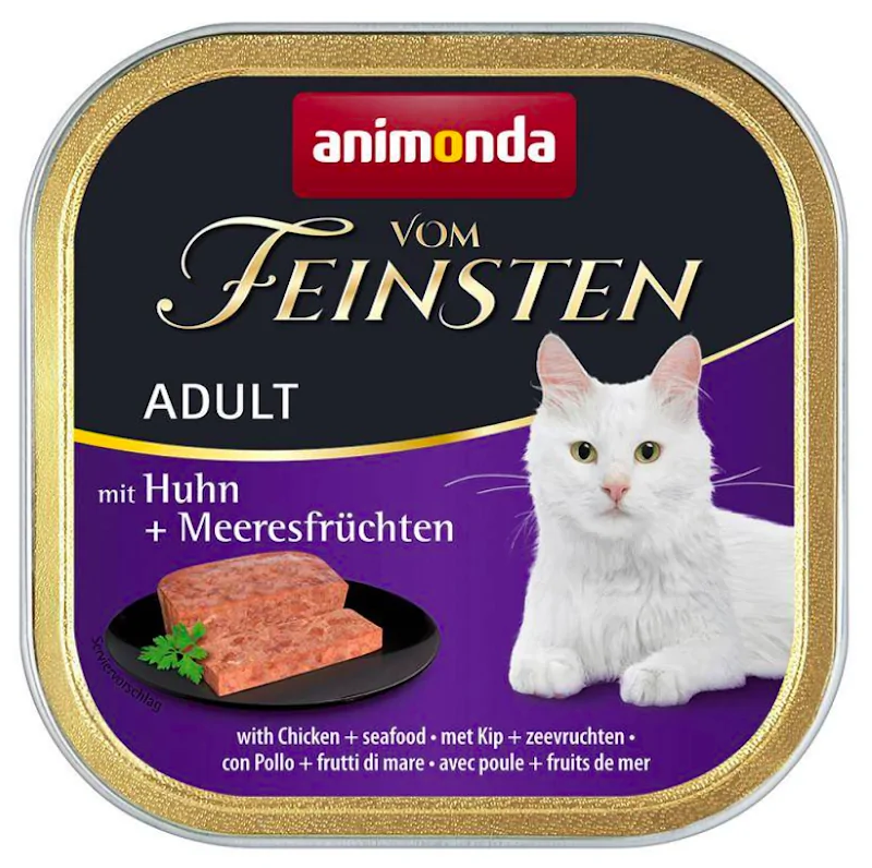 Animonda Vom Feinsten kurczak, owoce morza pasztet adult 100 g