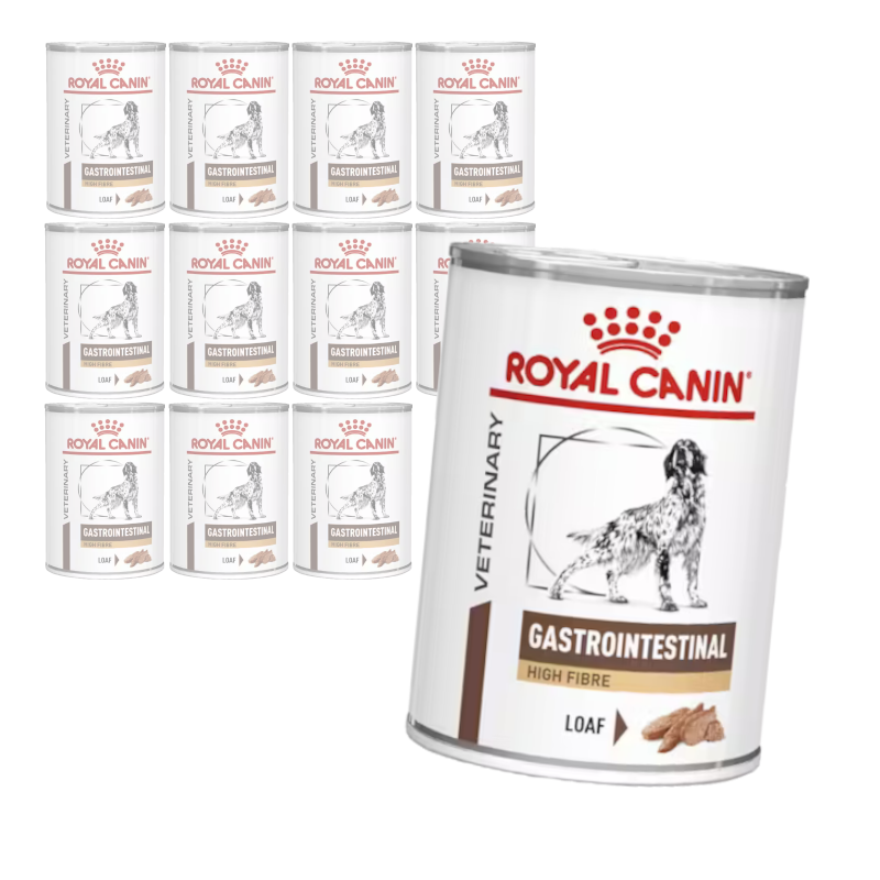 Royal Canin Veterinary Gastrointestinal High Fibre 410 g × 12