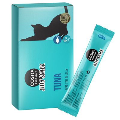Cosma Jelly Snack Indoor tuńczyk w galaretce adult 14 g × 24