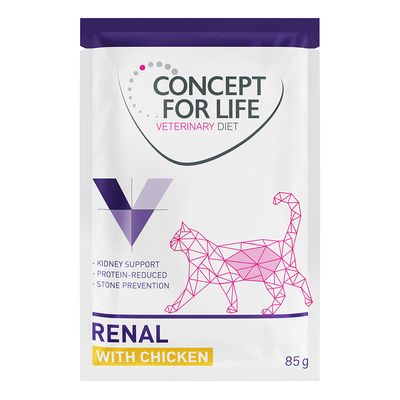 Concept for Life Veterinary Diet Renal kurczak w bulionie adult 85 g × 12