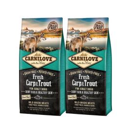 Carnilove Fresh karp, pstrąg adult 12 kg × 2
