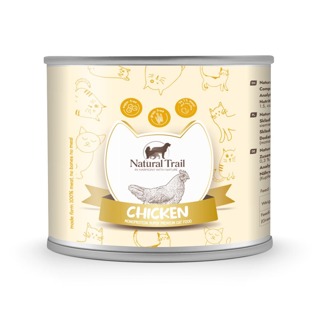 Natural Trail Mono kurczak kawałki 185 g