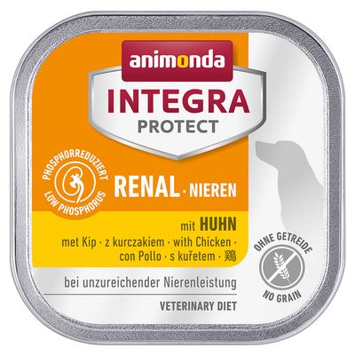 Animonda Integra Protect Renal kurczak 150 g × 24