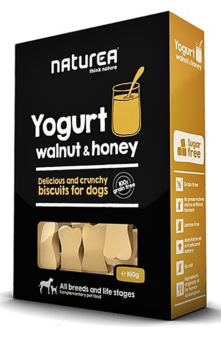 Naturea Biscuits jogurt, orzechy, miód 140 g