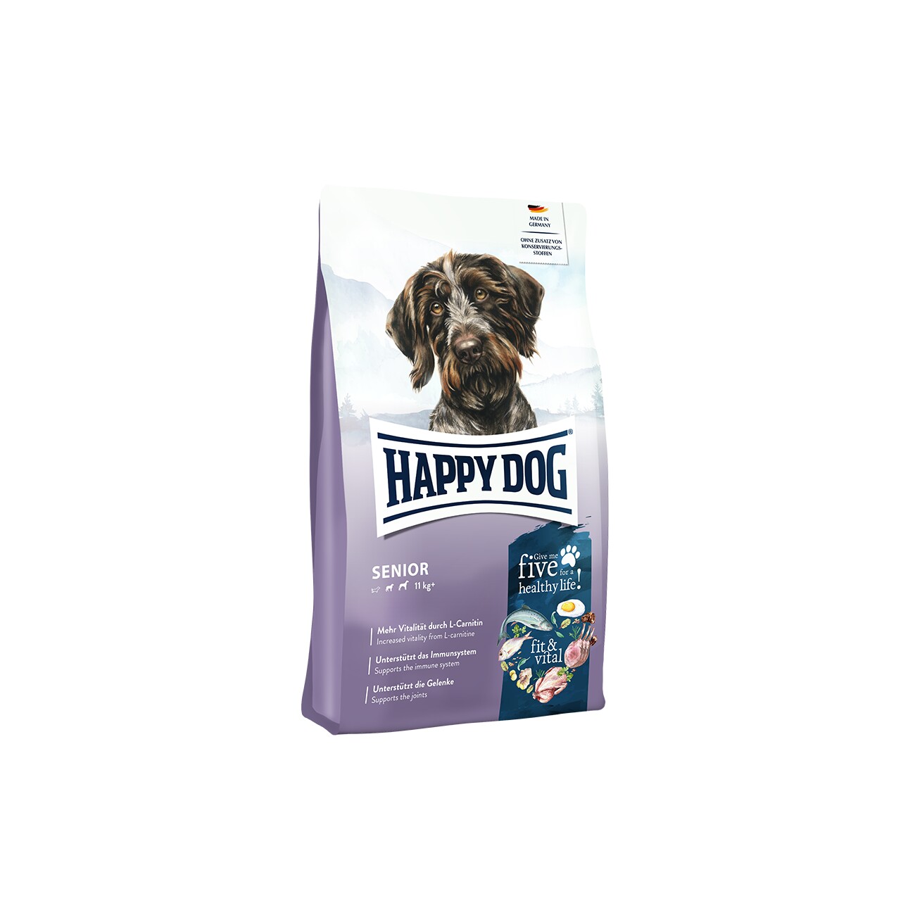Happy Dog Supreme Fit & Vital jagnięcina, kurczak, ryba senior 1 kg