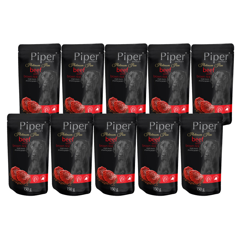 Piper Platinum Pure wołowina 150 g × 10